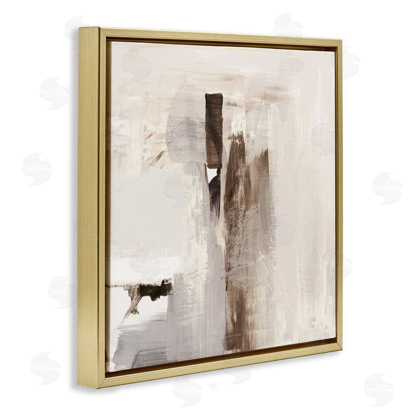 Susan Jill | Off-White with Brown Streaks