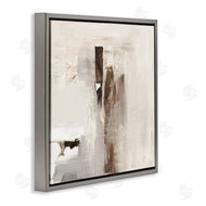 Susan Jill | Off-White with Brown Streaks
