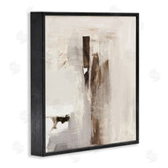 Susan Jill | Off-White with Brown Streaks