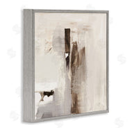 Susan Jill | Off-White with Brown Streaks