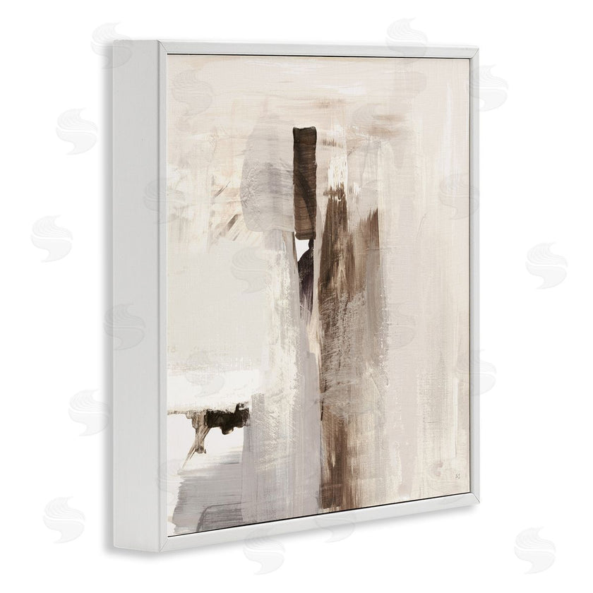 Susan Jill | Off-White with Brown Streaks