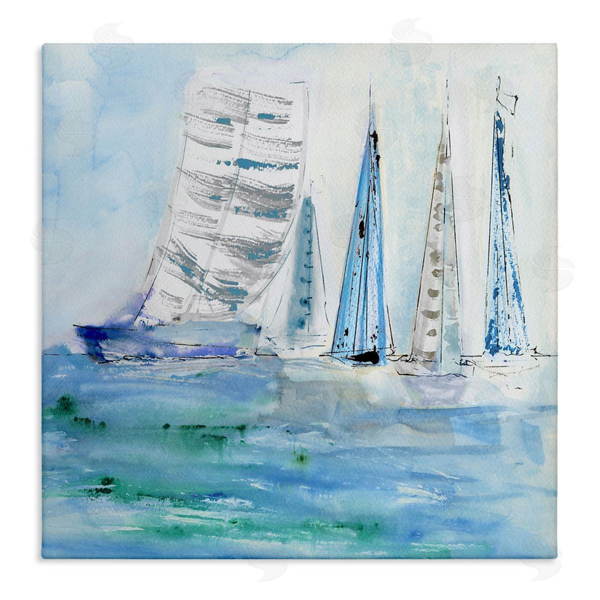 Val Rhodes | Maritime Outlined Sailboats