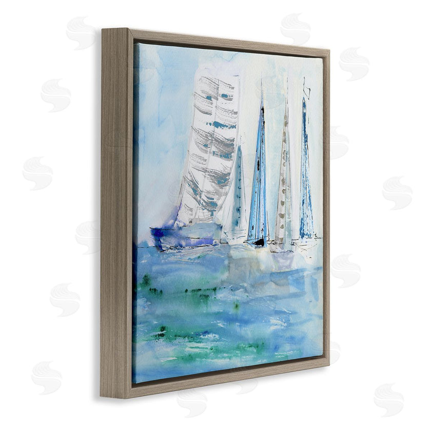Val Rhodes | Maritime Outlined Sailboats