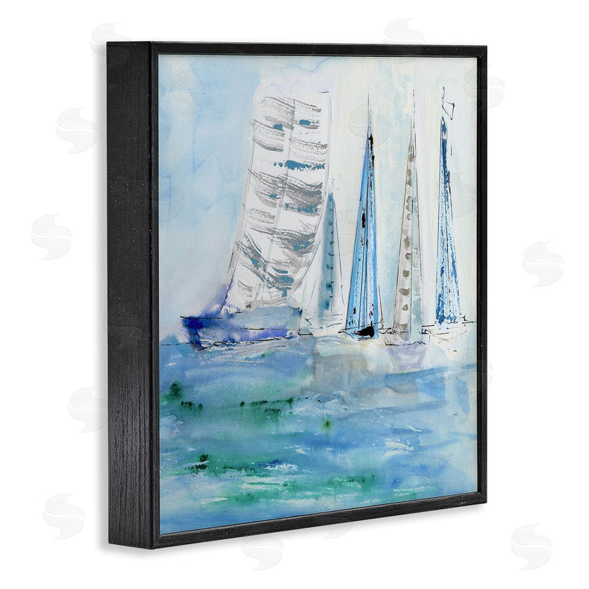 Val Rhodes | Maritime Outlined Sailboats