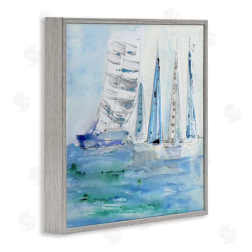 Val Rhodes | Maritime Outlined Sailboats