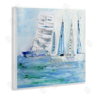 Val Rhodes | Maritime Outlined Sailboats