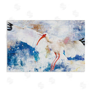 Porter Hastings | Flying Stork Bird