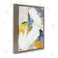 Porter Hastings | Modern Egret in Flight