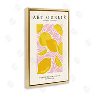 Incado | Lemons on Pink Florals