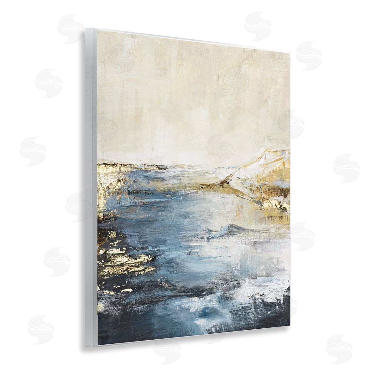 Splashing Sea Spray Wood Plaque Wall Art, Home Decor by Design Fabrikken