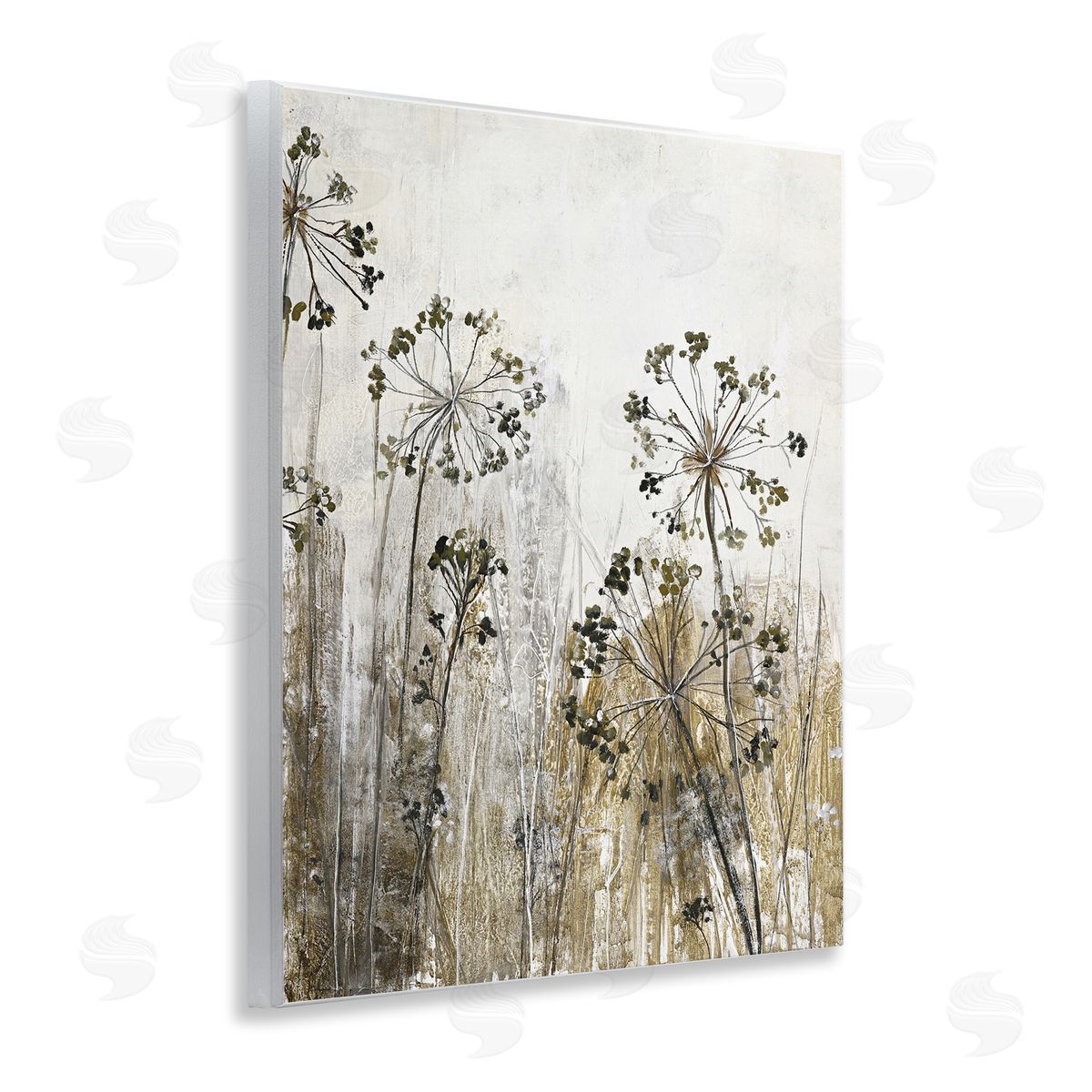 Daffodil Silhouettes Meadow Wood Plaque Wall Art, Home Decor by Design Fabrikken