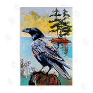 Adam Swanson | Crow in Modern Landscape