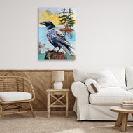 Adam Swanson | Crow in Modern Landscape