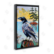 Adam Swanson | Crow in Modern Landscape