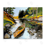 Adam Swanson | Canoe Through River