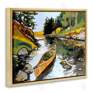 Adam Swanson | Canoe Through River