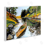 Adam Swanson | Canoe Through River