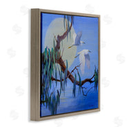 Floy Zittin | Shining Moon & Birds