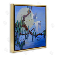 Floy Zittin | Shining Moon & Birds