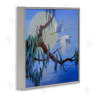 Floy Zittin | Shining Moon & Birds