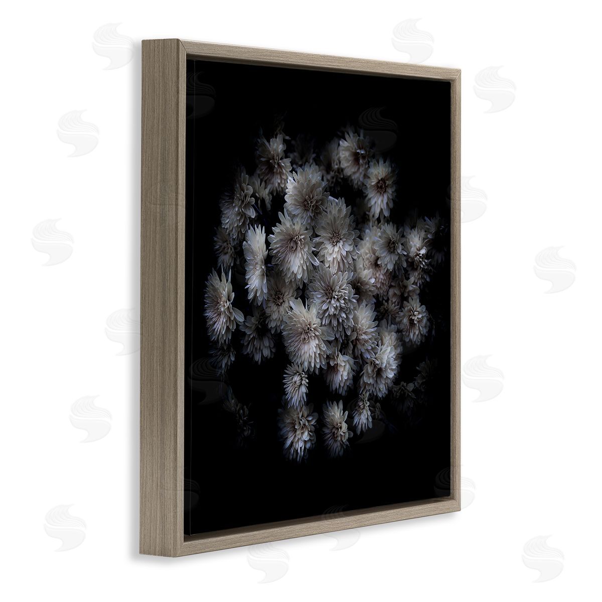 Mum Bundle on Black Brown Floating Frame Canvas Wall Art, Home Decor by Brian Carson