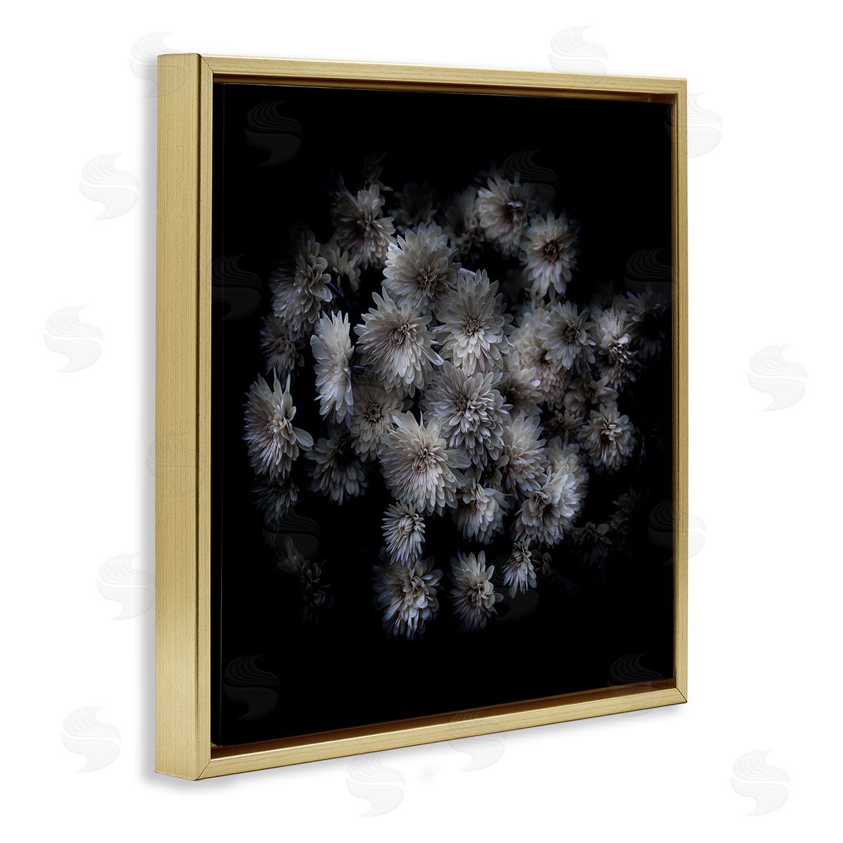 Mum Bundle on Black Gold Floating Frame Canvas Wall Art, Home Decor by Brian Carson