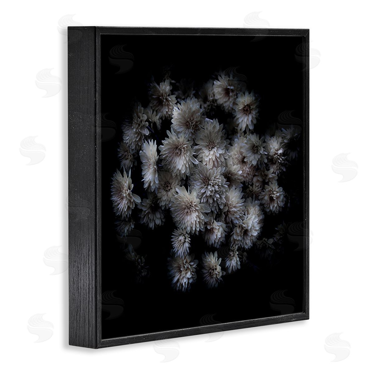 Mum Bundle on Black Black Frame Print Wall Art, Home Decor by Brian Carson