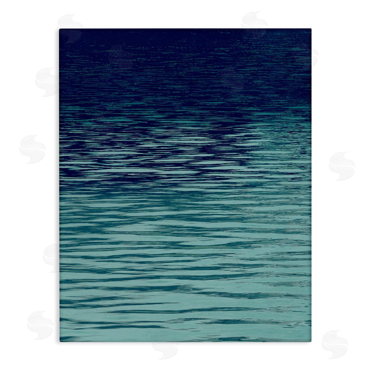 Ocean Ripples Gradient Canvas Wall Art, Home Decor by Maggie Olsen