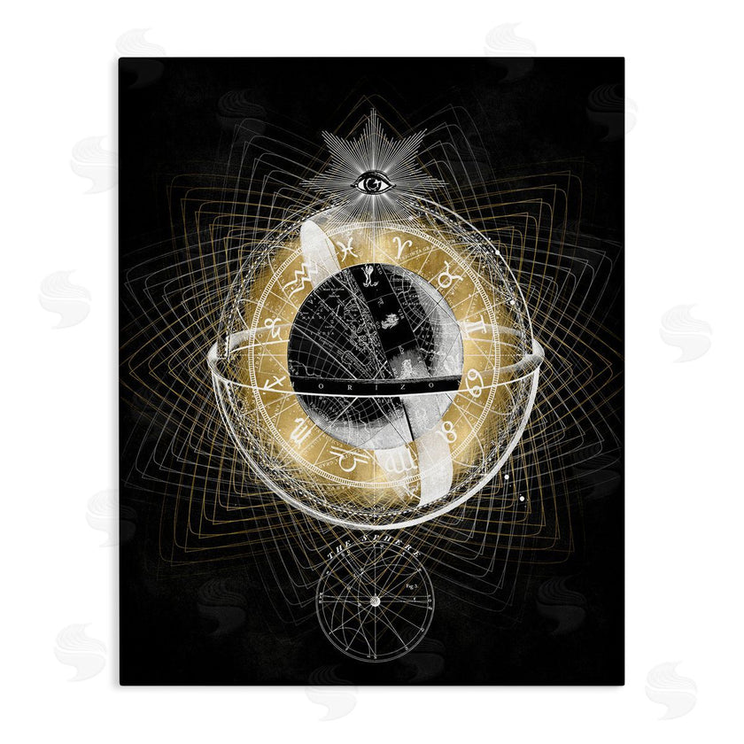 Oliver Jeffries | Zodiac Symbols on Fractal