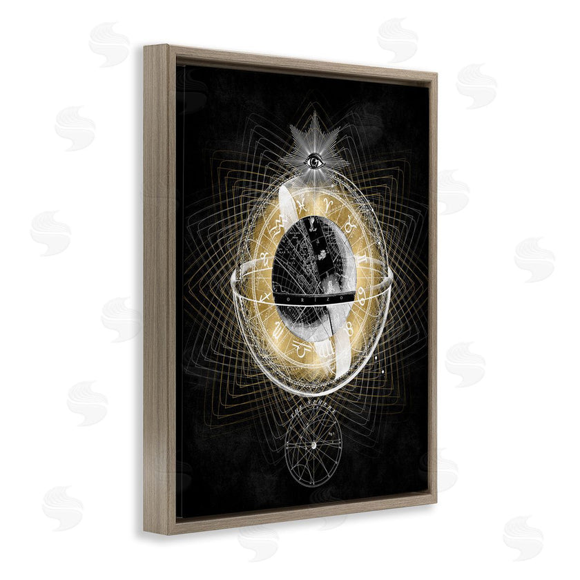 Oliver Jeffries | Zodiac Symbols on Fractal