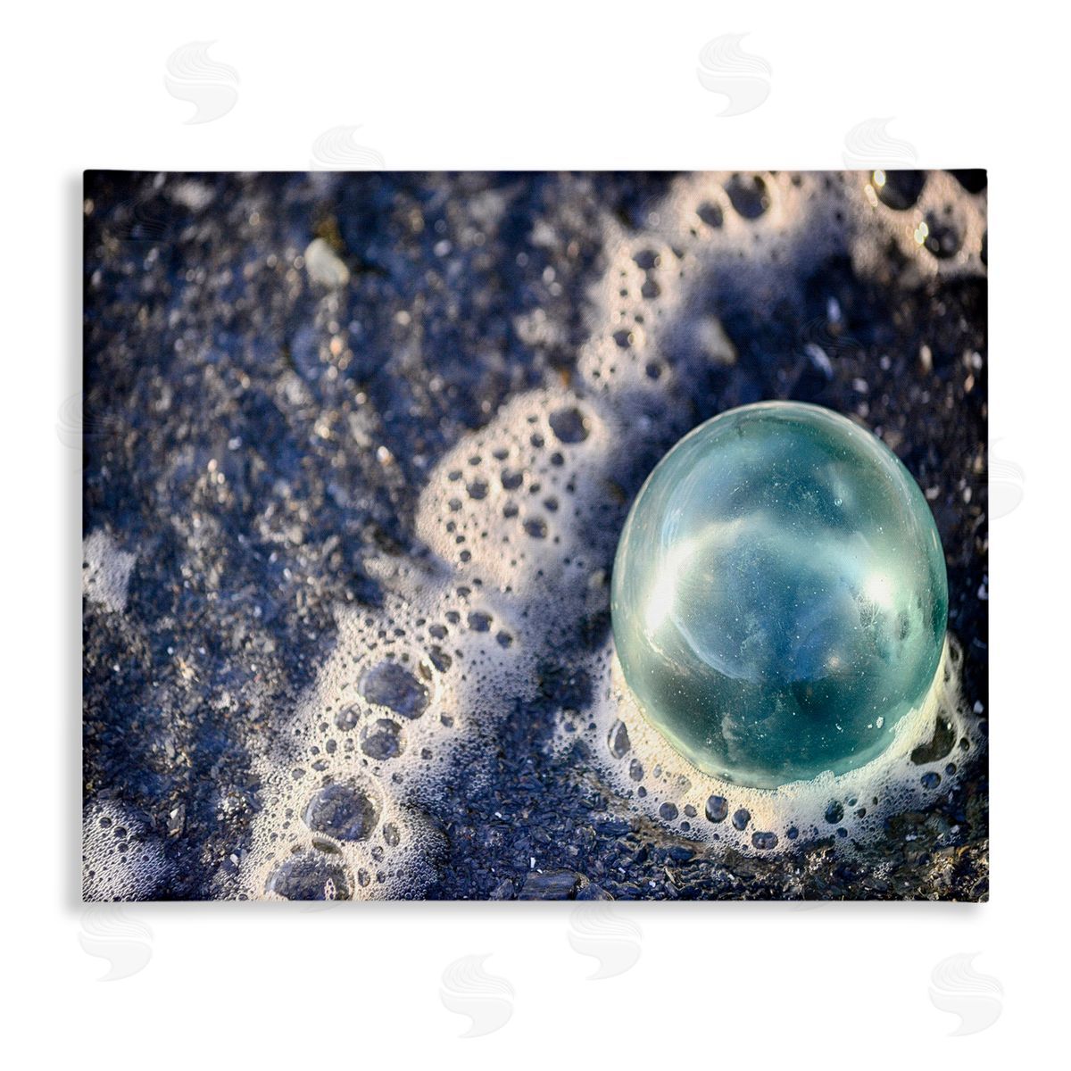 Beach Foam & Bubble Canvas Wall Art, Home Decor by Savanah Plank