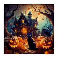 Alina Georgescu | Haunted House & Black Cat