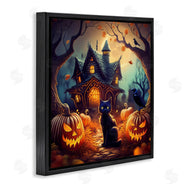 Alina Georgescu | Haunted House & Black Cat