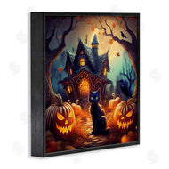 Alina Georgescu | Haunted House & Black Cat