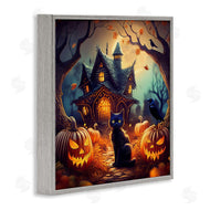 Alina Georgescu | Haunted House & Black Cat