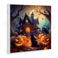Alina Georgescu | Haunted House & Black Cat