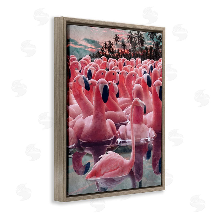 Ziwei Li | Flamingo Among Floats