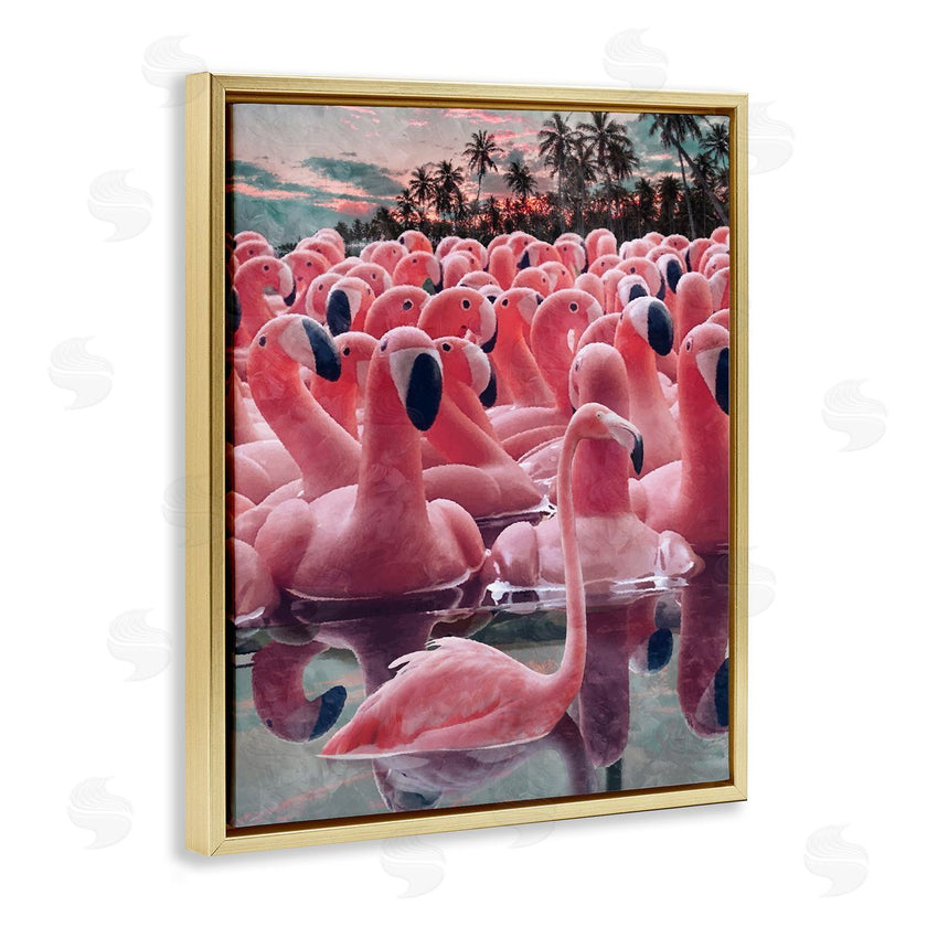 Ziwei Li | Flamingo Among Floats