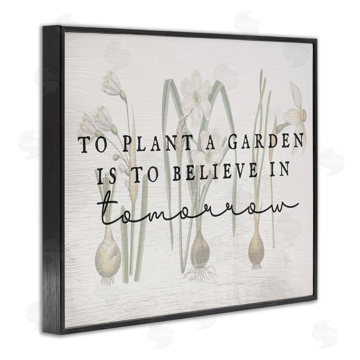 Believe in Tomorrow Inspiring Black Frame Print Wall Art, Home Decor by Stupell Studio