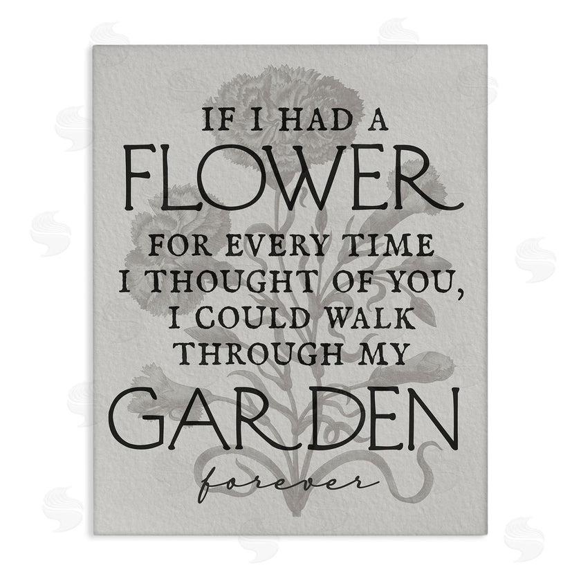 Stupell Studio | Romantic Garden Phrase
