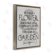 Stupell Studio | Romantic Garden Phrase