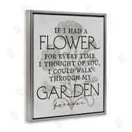 Stupell Studio | Romantic Garden Phrase