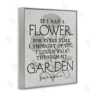 Stupell Studio | Romantic Garden Phrase