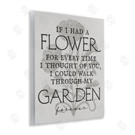 Stupell Studio | Romantic Garden Phrase