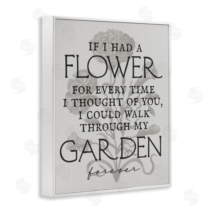 Stupell Studio | Romantic Garden Phrase