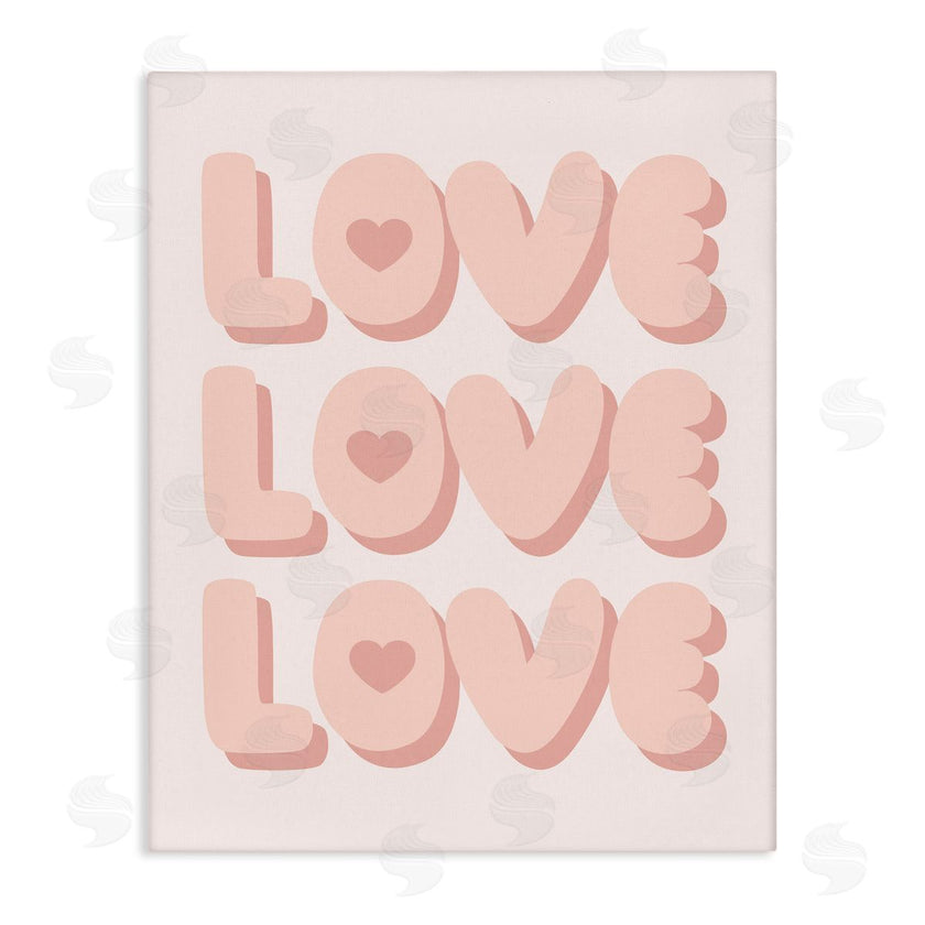Stupell Studio | Love with Hearts