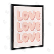 Stupell Studio | Love with Hearts