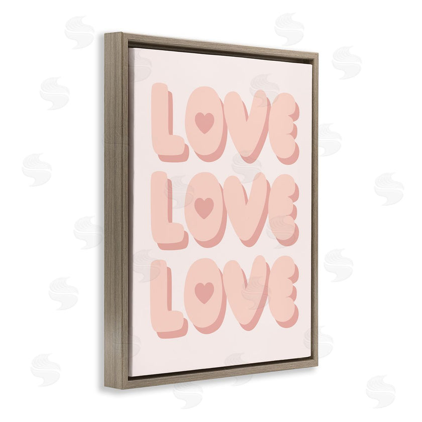 Stupell Studio | Love with Hearts
