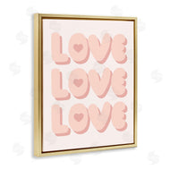 Stupell Studio | Love with Hearts