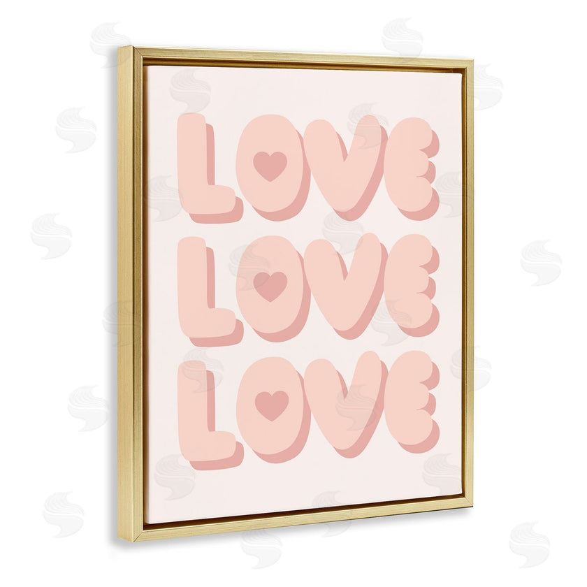 Stupell Studio | Love with Hearts
